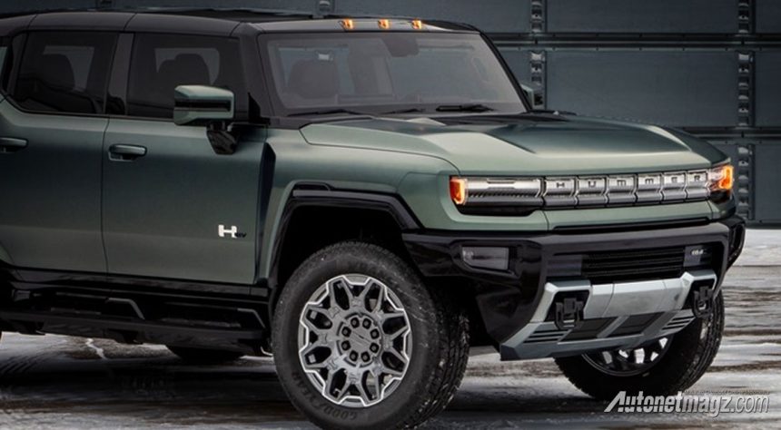 Inden 77 Ribu Unit, Produksi GMC Hummer EV Masih 12 Unit Per Hari
