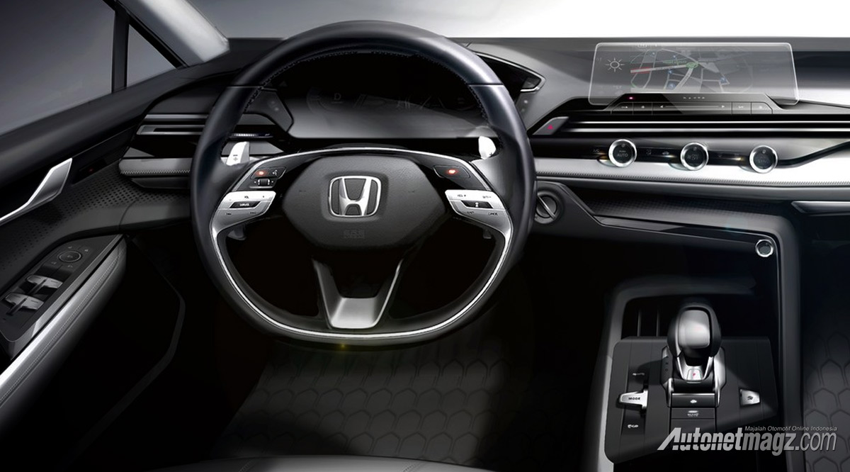 Berita, honda-civic-interior: Interior Baru Honda Lebih Simpel dan Mewah!
