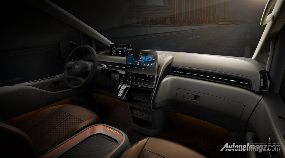 Berita, hyundai-staria-interior: Hyundai Baru Ini Canggih di Luar, Mewah di Dalam!