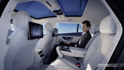 Mobil Listrik Mercedes-Benz EQS, Punya RAM 24 GB dan 8 CPU!