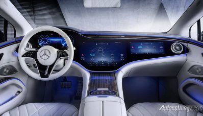 Mobil Listrik Mercedes-Benz EQS, Punya RAM 24 GB dan 8 CPU!