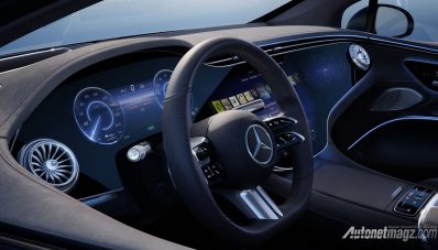 Mobil Listrik Mercedes-Benz EQS, Punya RAM 24 GB dan 8 CPU!