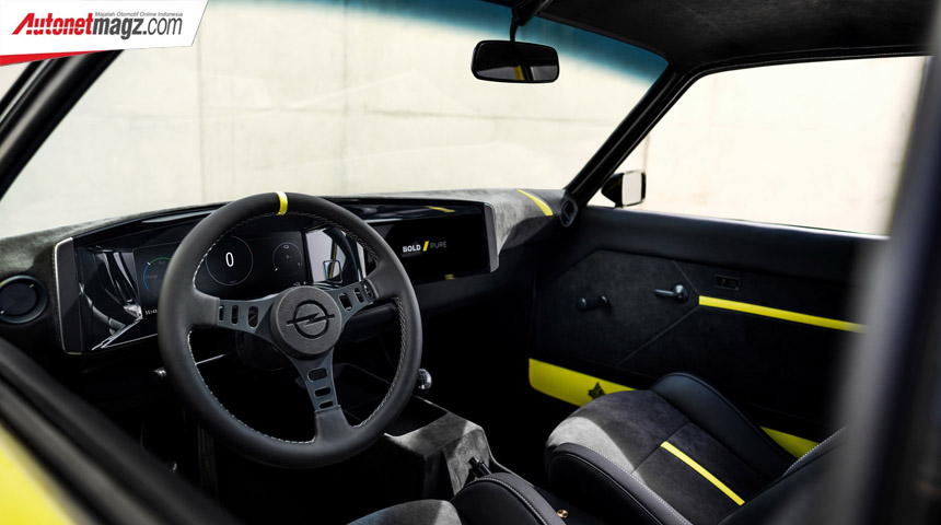 Merek Mobil, Interior Manta GSe ElektroMOD: Opel Manta Resmi Lahir Kembali Sebagai Mobil Listrik