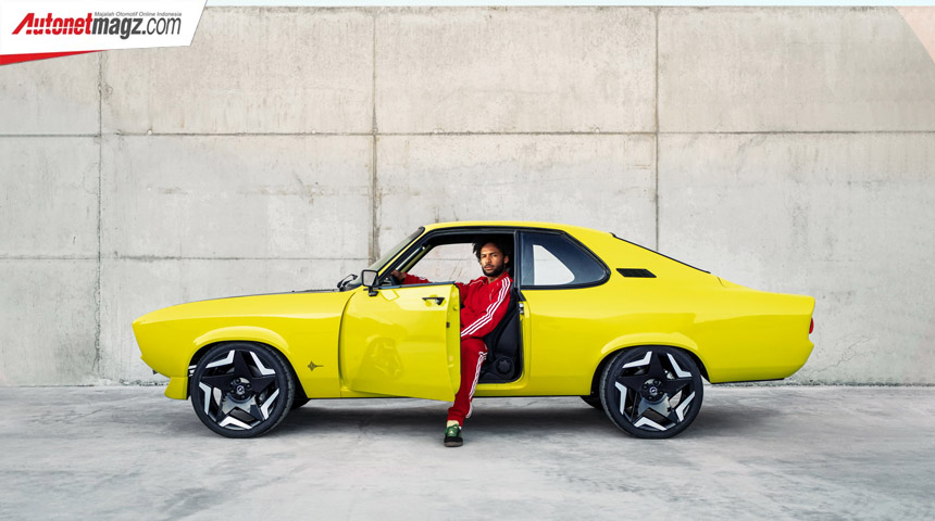 Merek Mobil, Opel Manta GSe ElektroMOD Coupe: Opel Manta Resmi Lahir Kembali Sebagai Mobil Listrik