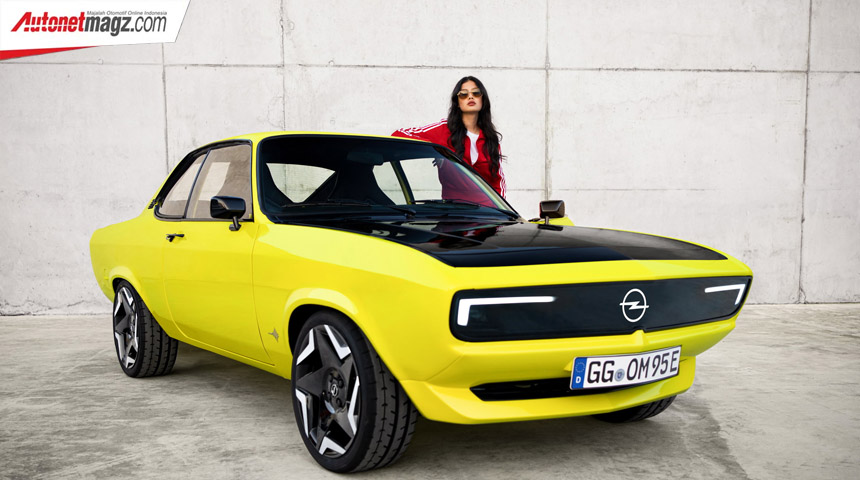 Merek Mobil, Opel Manta GSe ElektroMOD: Opel Manta Resmi Lahir Kembali Sebagai Mobil Listrik