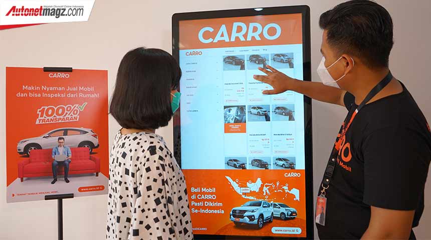 Berita, carro-automall-point-indonesia-2021-transaction: CARRO Buka Showroom Digital Pertamanya!