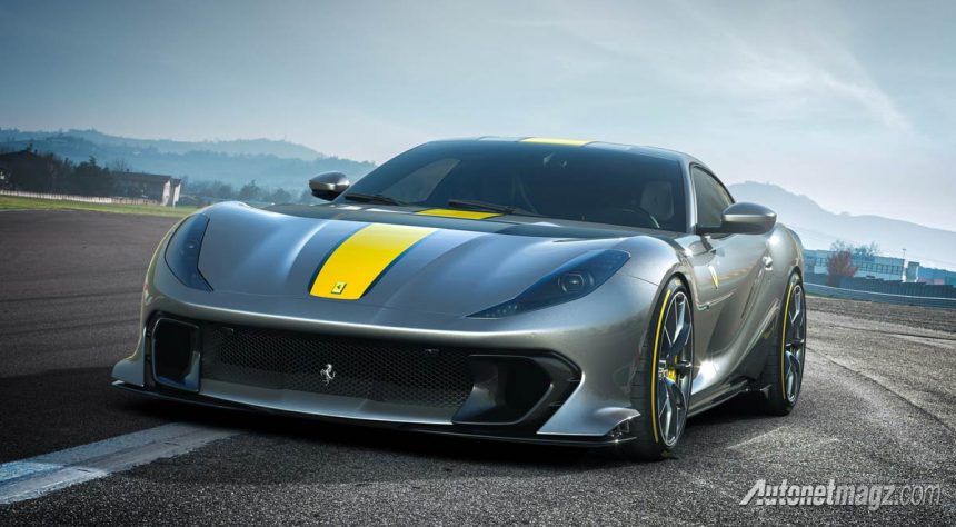 Ferrari 812 Competizione Gaungkan Amarah Mesin V12 Ferrari 812 Competizione Gaungkan Amarah Mesin V12
