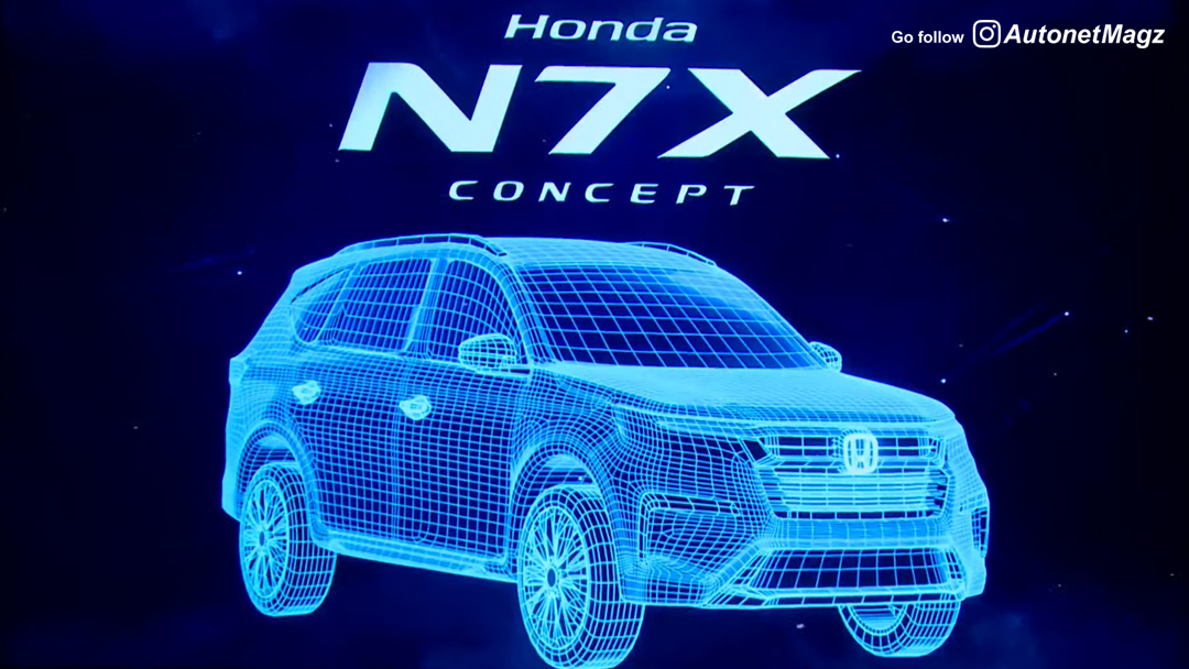 Mobil Baru, honda-n7x-concept-2021: Honda N7X Concept, Inilah Calon Honda BR-V Baru!