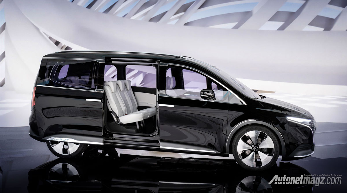 Berita, mercedes-benz-eqt-mobil-listrik-2021: MPV Mewah Mercedes-Benz Ini Pakai Tenaga Listrik!