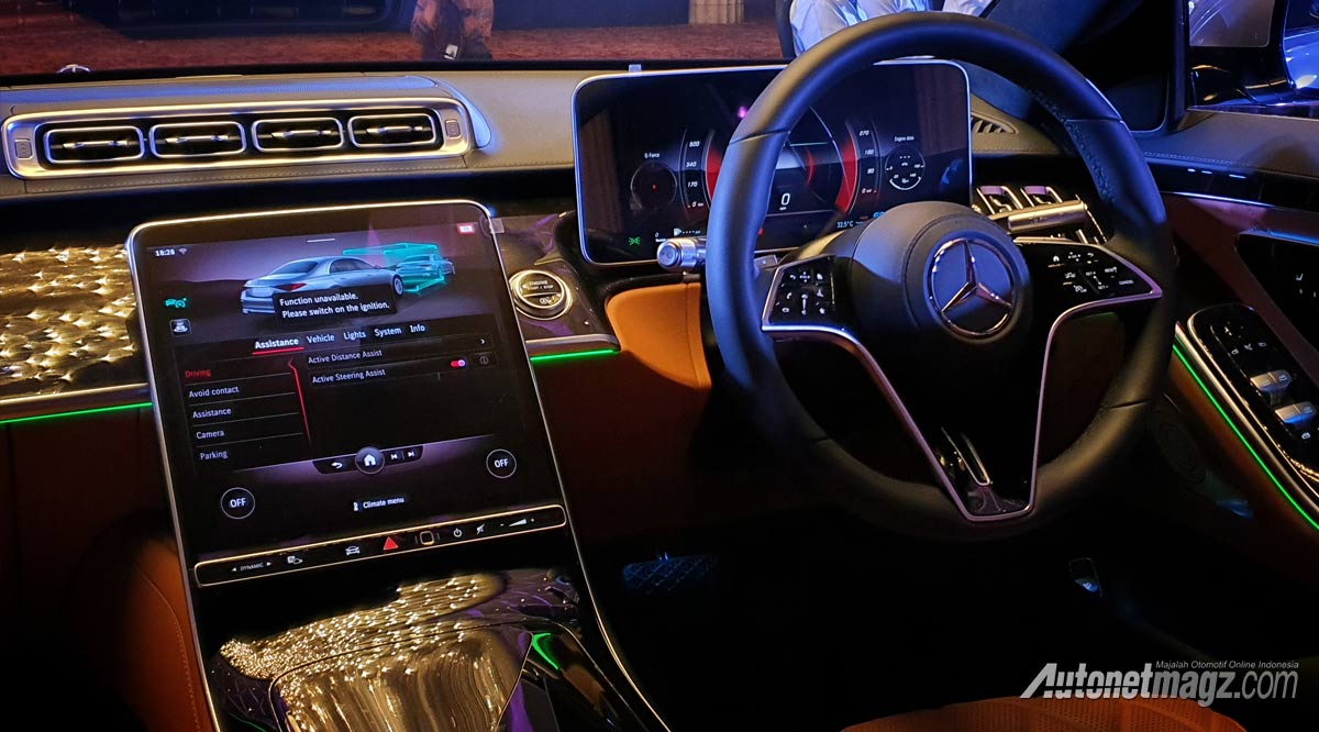 Berita, mercedes-benz-s450l-2021-indonesia-interior: Mercedes-Benz Indonesia Resmikan Kehadiran Sonderklasse Baru