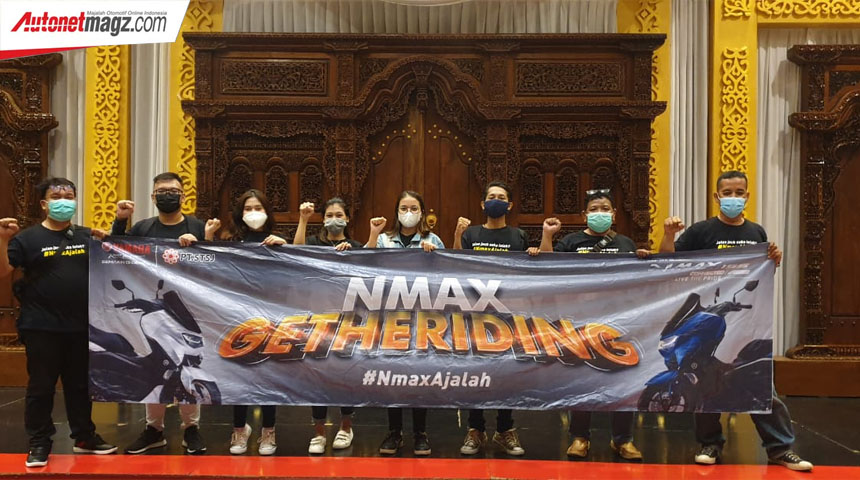Berita, new Yamaha N-Max Getheriding: N-Max Getheriding : Keliling Surabaya Pakai New Yamaha N-Max