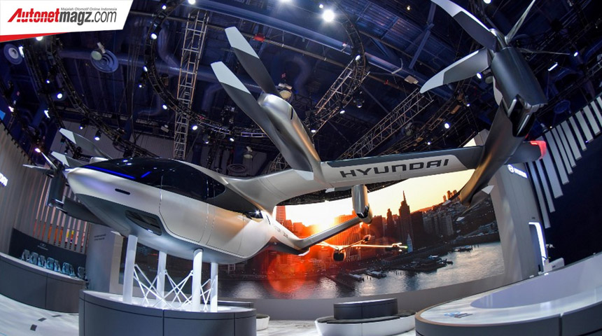 Berita, Hyundai-FLying-Taxi: Hyundai Ingin Dominasi Pasar Mobil Terbang di US Pada 2025