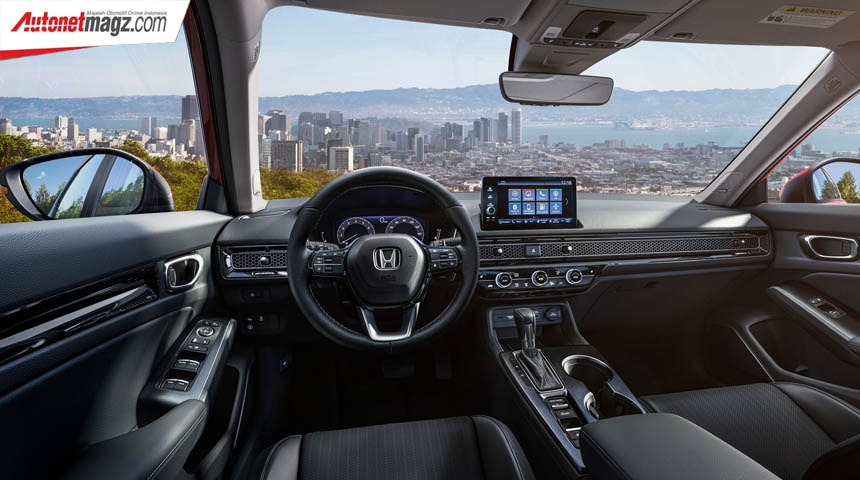 Berita, Interior All New Honda Civic: Honda Civic Resmi Dijual di US, Harga Mulai 329 Jutaan!