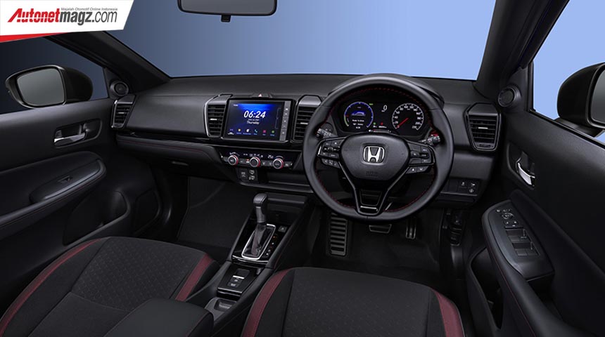 Berita, Interior Honda City Hatchback eHEV: Honda City Hatchback Hybrid Thailand : Tambah Fitur, Hampir 400 Jutaan!