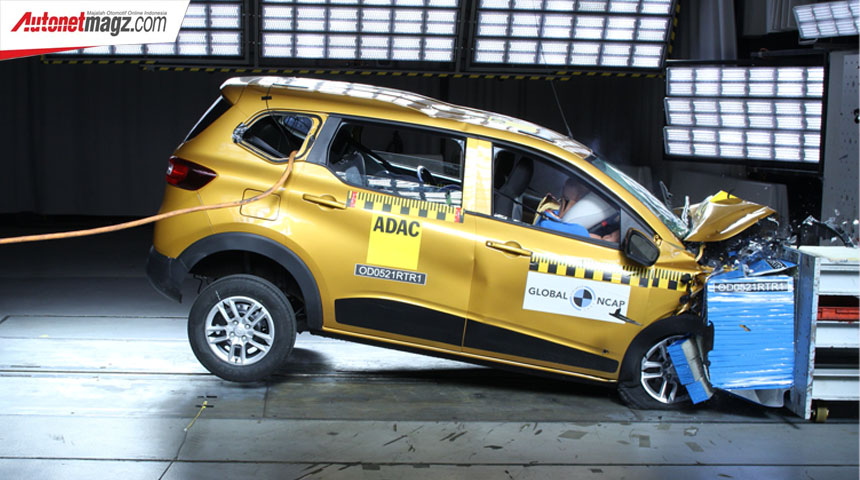 Berita, Renault-Triber-Global-NCAP: Renault Triber Raih 4 Bintang Di Global NCAP