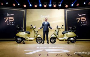 Ulang Tahun ke-75, Dua Vespa Edisi Spesial Resmi Diperkenalkan! Ulang Tahun ke-75, Dua Vespa Edisi Spesial Resmi Diperkenalkan!