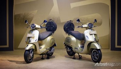 Ulang Tahun ke-75, Dua Vespa Edisi Spesial Resmi Diperkenalkan! Ulang Tahun ke-75, Dua Vespa Edisi Spesial Resmi Diperkenalkan!