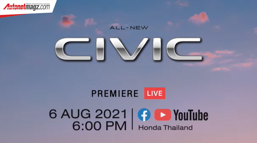 Berita, All-New-Honda-Civic-Thailand: All New Honda Civic Rilis di Thailand 6 Agustus, Indonesia?