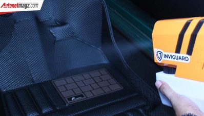 Frontier Car Mat Luncurkan Karpet dengan Coating Desinfektan Frontier Car Mat Luncurkan Karpet dengan Coating Desinfektan