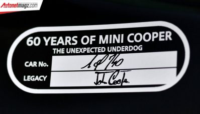 MINI Cooper 60th Anniversary : Cuma 740 Unit! MINI Cooper 60th Anniversary : Cuma 740 Unit!