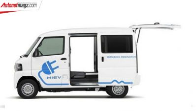 Mitsubishi Thailand Uji Coba Penggunaan Mobil Listrik Untuk Niaga