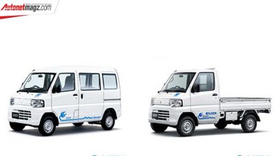 Mitsubishi Thailand Uji Coba Penggunaan Mobil Listrik Untuk Niaga