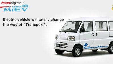 Mitsubishi Thailand Uji Coba Penggunaan Mobil Listrik Untuk Niaga