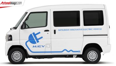 Mitsubishi Thailand Uji Coba Penggunaan Mobil Listrik Untuk Niaga