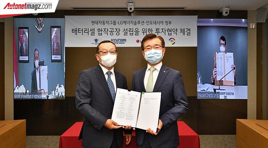 Hyundai & LG Resmi Gandeng Indonesia Produksi Sel Baterai EV