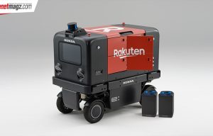 Honda dan Rakuten Demonstrasikan Robot Pengiriman Otomatis Honda dan Rakuten Demonstrasikan Robot Pengiriman Otomatis