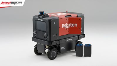 Honda dan Rakuten Demonstrasikan Robot Pengiriman Otomatis