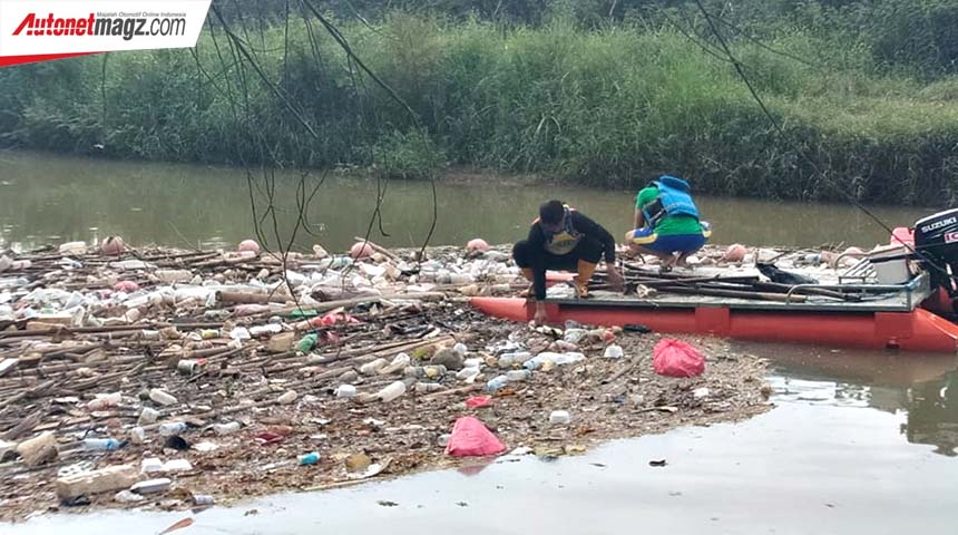 Berita, Suzuki-Peduli-Lingkungan: Peduli Lingkungan, Suzuki Bersihkan Sungai Cibitung