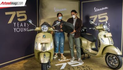 HUT ke 75 Vespa Dirayakan Bersama Seluruh Diler Nasional HUT ke 75 Vespa Dirayakan Bersama Seluruh Diler Nasional
