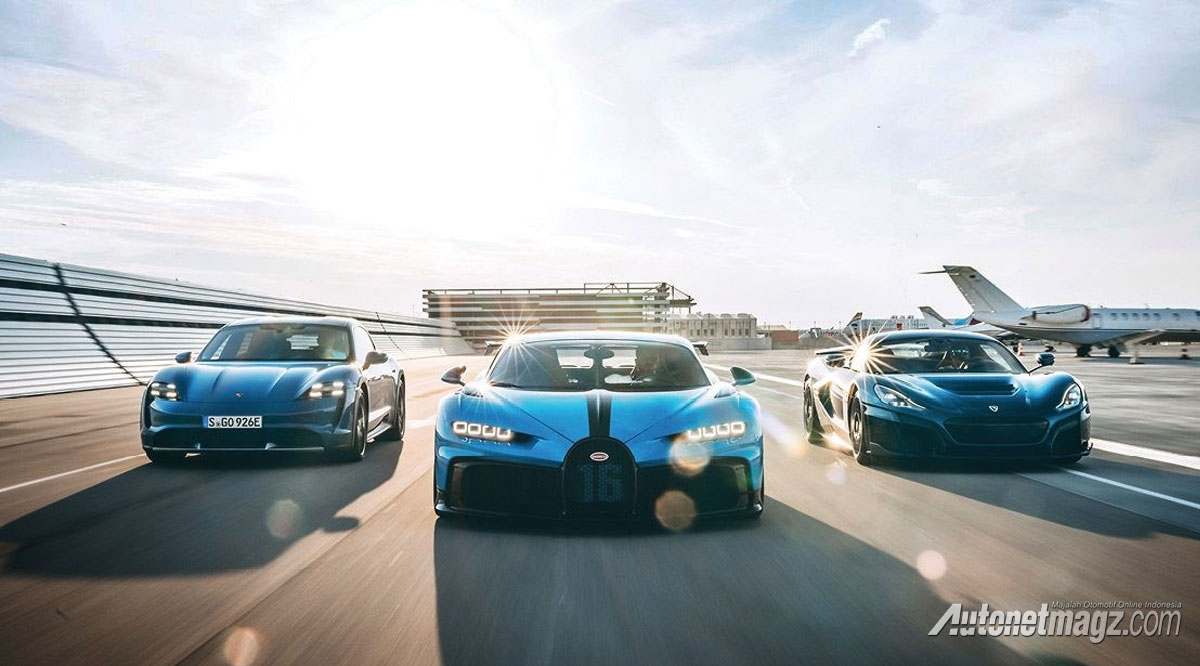 Berita, bugatti-porsche-rimac: Bugatti dan Rimac Resmi Satukan Kekuatan