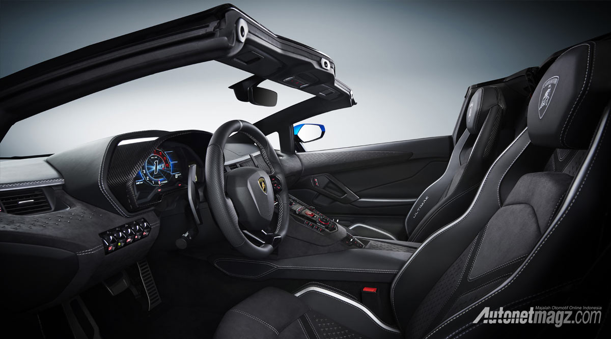 Berita, lamborghini-aventador-ultimae-interior: Lamborghini Aventador Ini Jadi Edisi Terakhir!