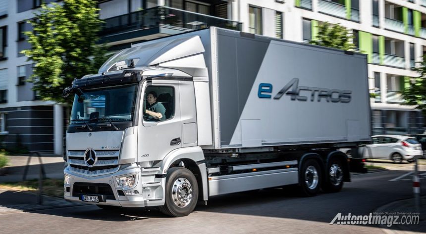 Truk Listrik Mercedes-Benz eActros, Sekali Charge Bisa 400 Kilometer! Truk Listrik Mercedes-Benz eActros, Sekali Charge Bisa 400 Kilometer!