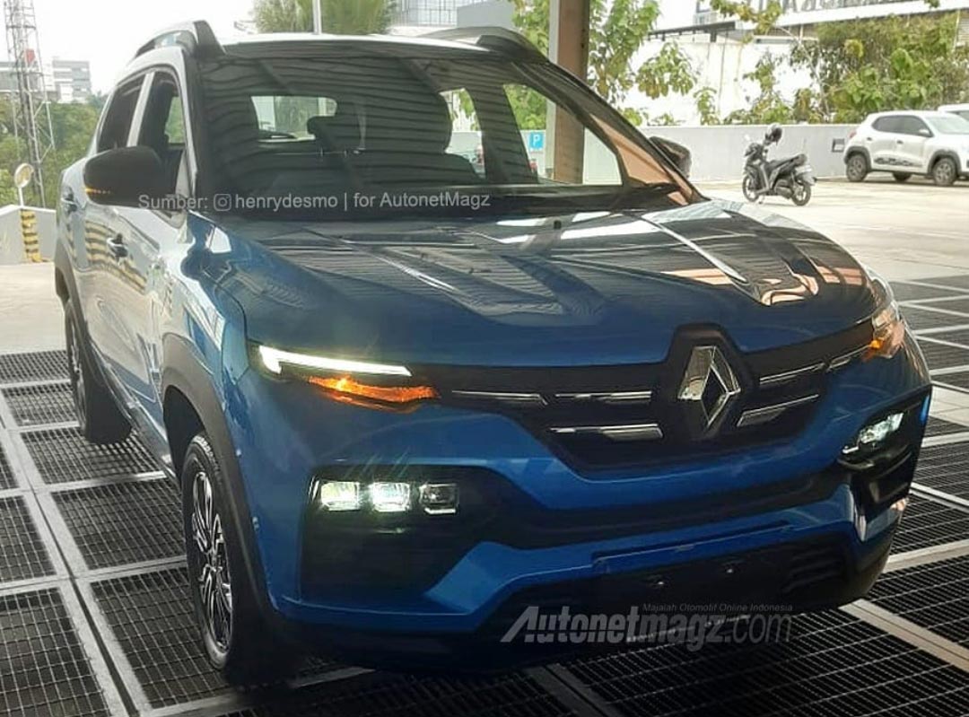 Berita, spyshot-renault-kiger-indonesia: Sst, Renault Kiger Terpantau Sudah di Dealer!