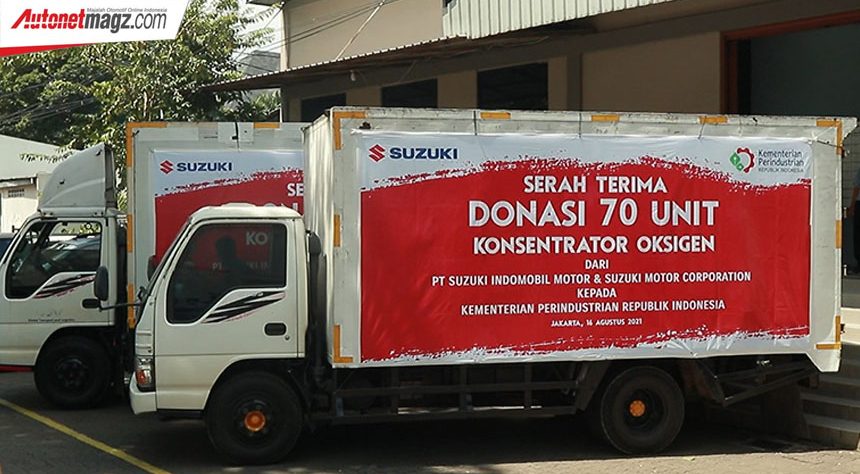 Suzuki Indonesia Sumbang Oksigen Konsentrator Pada Pemerintah RI Suzuki Indonesia Sumbang Oksigen Konsentrator Pada Pemerintah RI