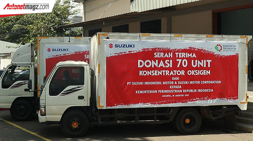 Berita, Donasi Oksigen Konsentrator Suzuki: Suzuki Indonesia Sumbang Oksigen Konsentrator Pada Pemerintah RI
