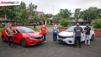 Honda Serahkan 2 Unit City Hatchback Untuk Greysia & Apriyani! Honda Serahkan 2 Unit City Hatchback Untuk Greysia & Apriyani!