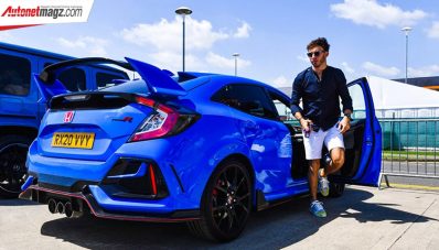 Honda Civic Type R Temani Pembalap Red Bull & Alpha Tauri Honda Civic Type R Temani Pembalap Red Bull & Alpha Tauri