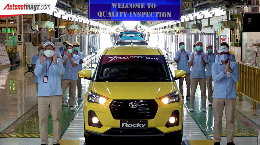 Berita, Produksi 7 juta unit Daihatsu: Daihatsu Indonesia : Produksi 7 Juta Dalam 43 Tahun, Naik 1 Juta Per 2 Tahun!!