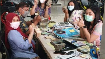 2 Tahun Kumpulkan Uang Receh, Yamaha Lexi Bisa Dibeli Cash!