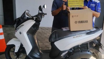 2 Tahun Kumpulkan Uang Receh, Yamaha Lexi Bisa Dibeli Cash!