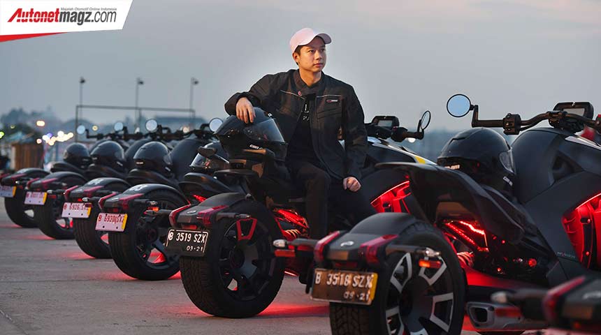 Berita, can-am-ryker-900-indonesia-kevin-sanjaya: Menikmati Minggu Dengan Can-Am On-Road Sunday Ride