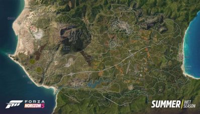 Inilah Tampilan Full Map Game Forza Horizon 5 Inilah Tampilan Full Map Game Forza Horizon 5
