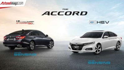 Seluruh Varian New Honda Accord Thailand Dapatkan Honda SENSING Seluruh Varian New Honda Accord Thailand Dapatkan Honda SENSING