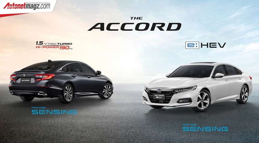 Seluruh Varian New Honda Accord Thailand Dapatkan Honda SENSING Seluruh Varian New Honda Accord Thailand Dapatkan Honda SENSING