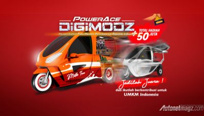 NMAA dan Kemenperin Ajak Kamu Modif PowerAce, Total Hadiah Puluhan Juta Rupiah! NMAA dan Kemenperin Ajak Kamu Modif PowerAce, Total Hadiah Puluhan Juta Rupiah!