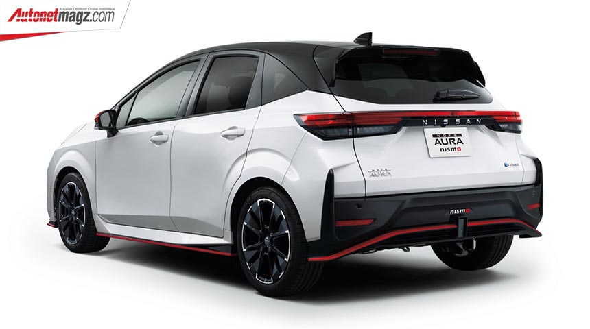 Mobil Baru, nissan-note-aura-nismo-2022-rear: Nissan Note Aura NISMO, Terinspirasi Formula E